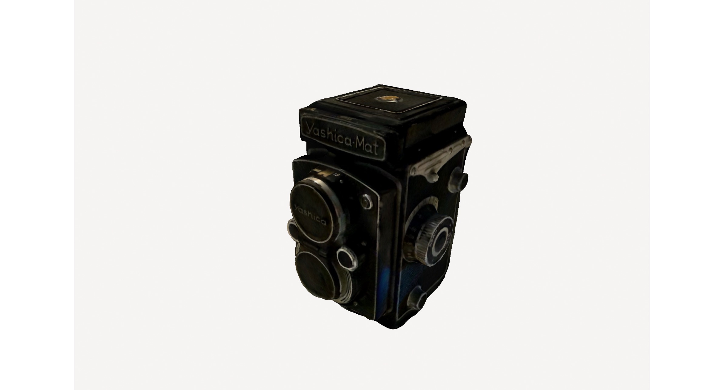 Image of the photogrammetry derived model of the camera.